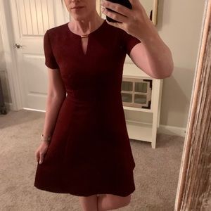 Burgundy Tahari Dress